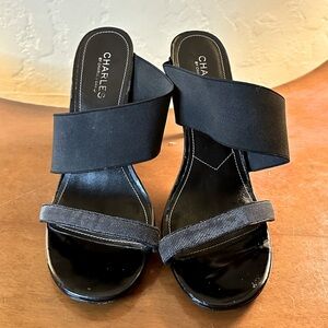 Charles by Charles Davis, iridescent scrappy heel